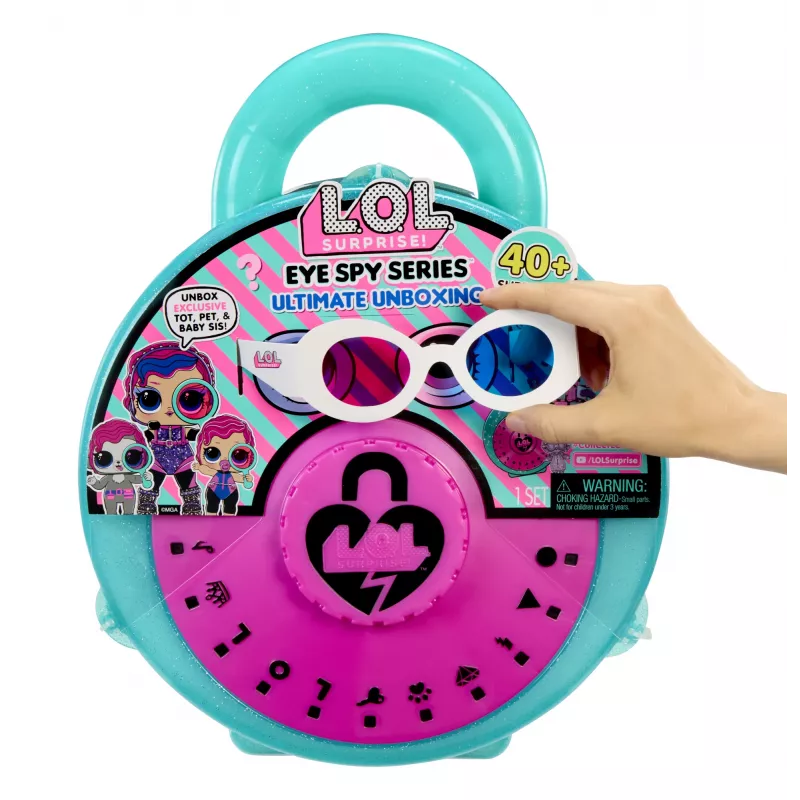 Mini lalka L.O.L. Surprise! Eye Spy Ultimate Unboxing Wielokolorowa