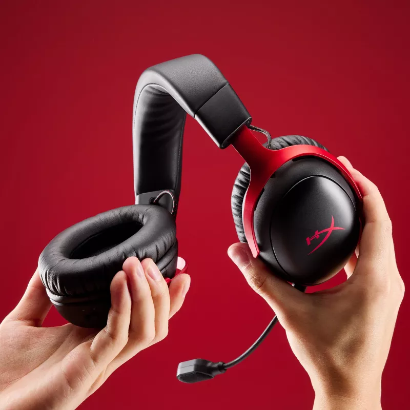 HyperX Cloud III S Wireless - Zestaw słuchawkowy gamingowy (Czarny)