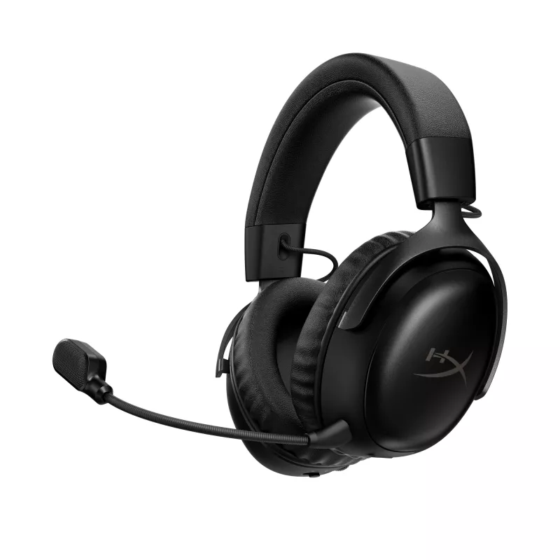 HyperX Cloud III S Wireless - Zestaw słuchawkowy gamingowy (Czarny)