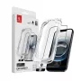 Szkło hartowane na ekran Crong EasyShield 2-Pack Full Glue do iPhone 16e / iPhone 14 / iPhone 13 / iPhone 13 Pro, aluminosilikatowe, błyszczące
