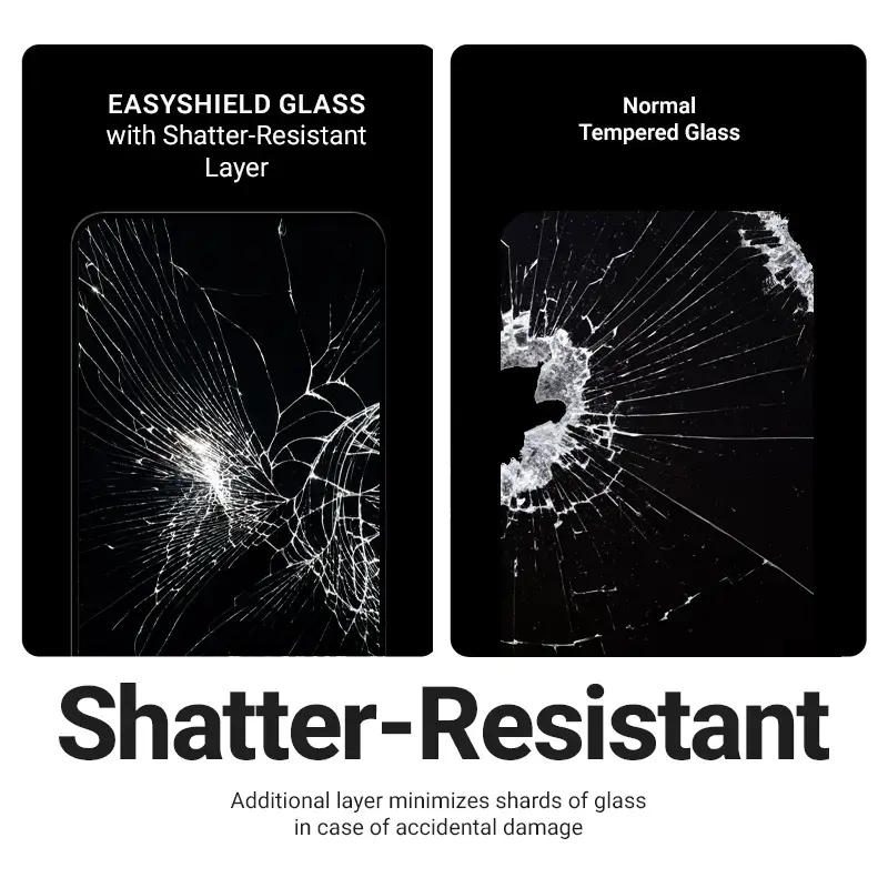 Szkło hartowane Crong EasyShield 2-pack do iPhone 17 / 17 Pro / 16 Pro, aluminokrzemianowe, błyszczące