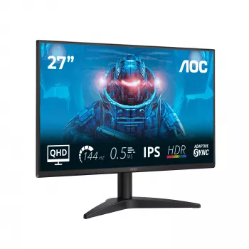 Monitor komputerowy AOC B3 Q27B36X 68,6 cm (27 cali) 2560 x 1440 pikseli Quad HD LED Czarny