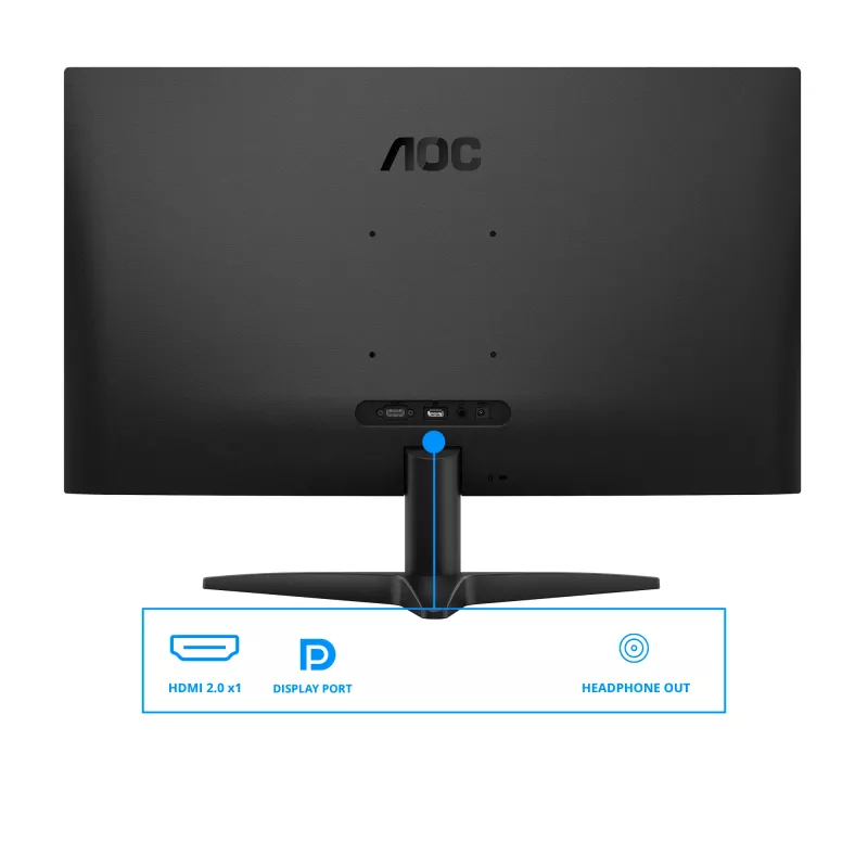 Monitor komputerowy AOC B3 Q27B36X 68,6 cm (27 cali) 2560 x 1440 pikseli Quad HD LED Czarny