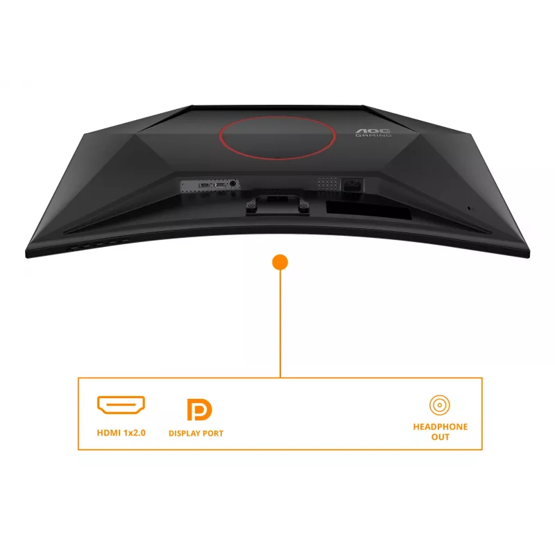 Monitor komputerowy AOC G4 C32G42ZE 80 cm (31,5 cala) 1920 x 1080 pikseli Full HD LED czarny, czerwony