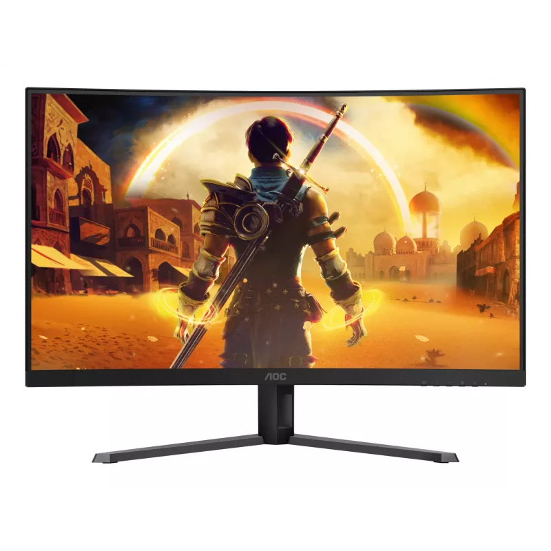 Monitor komputerowy AOC G4 C32G42ZE 80 cm (31,5 cala) 1920 x 1080 pikseli Full HD LED czarny, czerwony