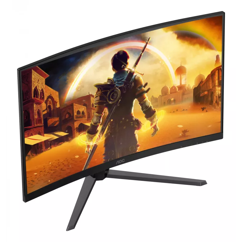 Monitor komputerowy AOC G4 C32G42ZE 80 cm (31,5 cala) 1920 x 1080 pikseli Full HD LED czarny, czerwony