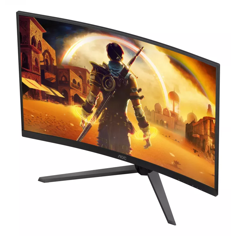 Monitor komputerowy AOC G4 C32G42ZE 80 cm (31,5 cala) 1920 x 1080 pikseli Full HD LED czarny, czerwony