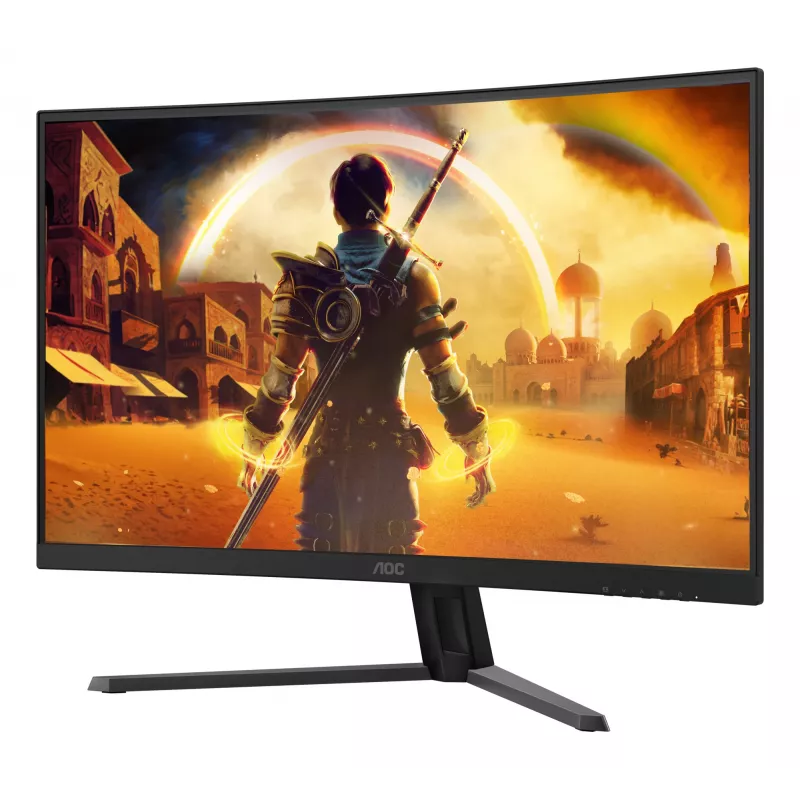 Monitor komputerowy AOC G4 C32G42ZE 80 cm (31,5 cala) 1920 x 1080 pikseli Full HD LED czarny, czerwony