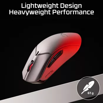 HyperX Pulsefire Haste 2 Pro - Bezprzewodowa mysz gamingowa 4K
