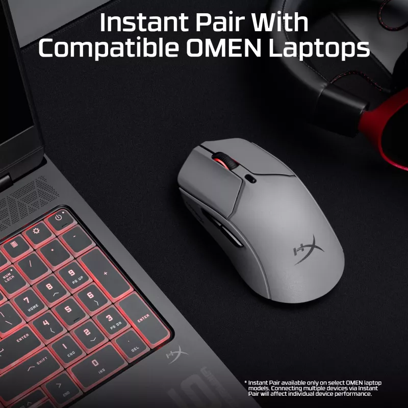 HyperX Pulsefire Haste 2 Pro - Bezprzewodowa mysz gamingowa 4K