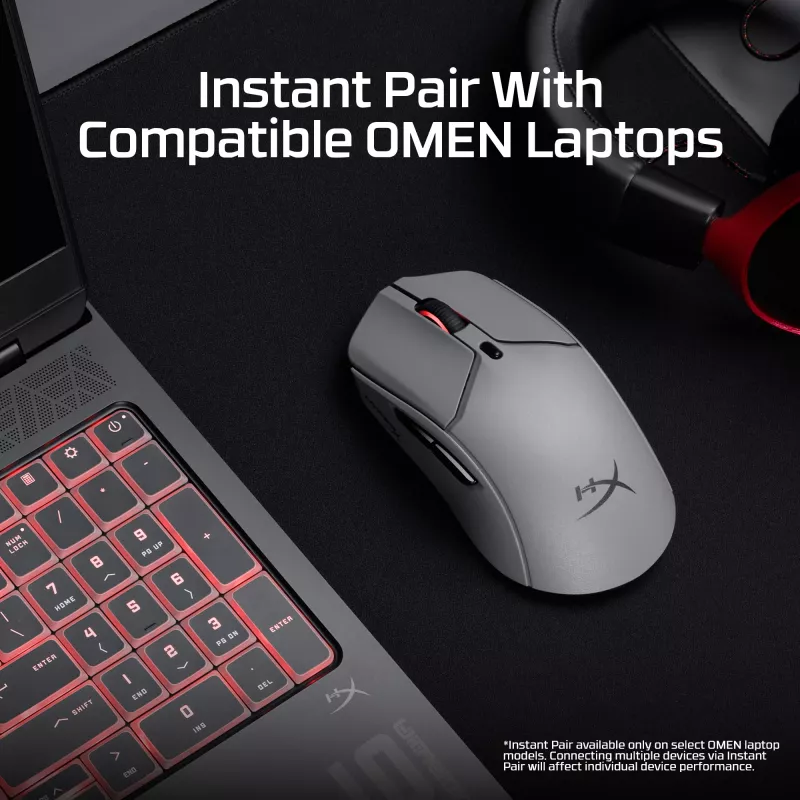 HyperX Pulsefire Haste 2 Pro - Bezprzewodowa mysz gamingowa 4K