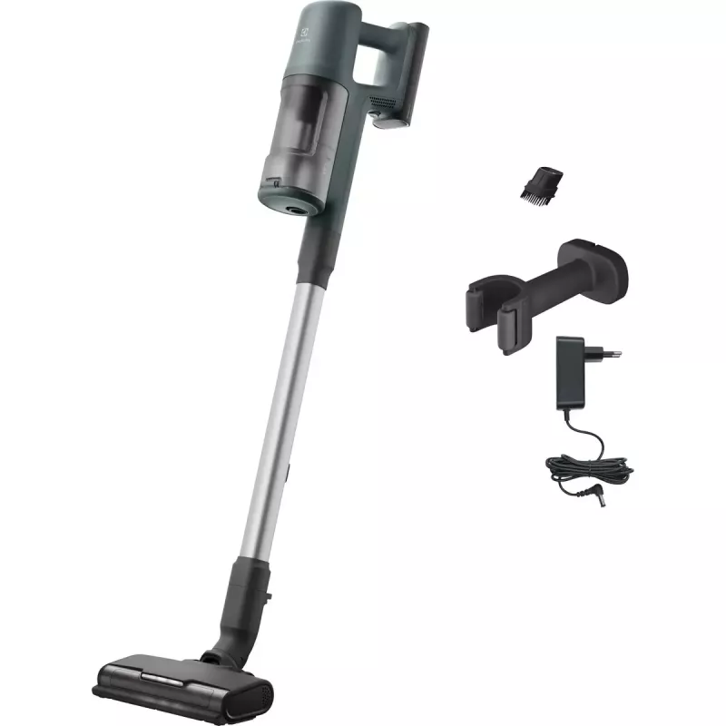 Electrolux EP61CB21OG odkurzacz ręczny 2-w-1 Akumulatorowy Suchy Bezworkowy 0,6 l 85 W Zielony 2,5 Ah
