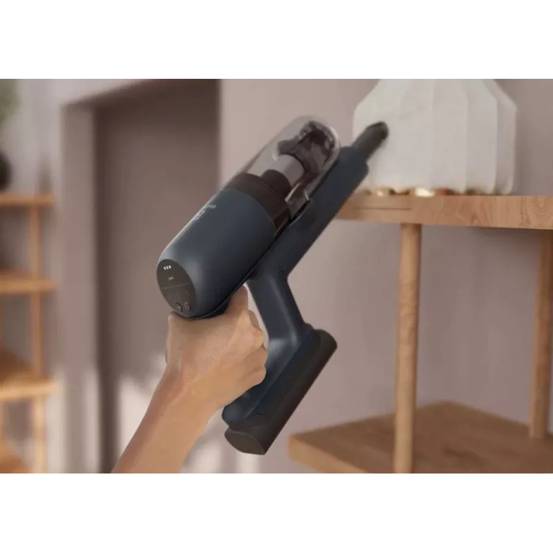 Electrolux EP71UB14DB Odkurzacz pionowy Akumulatorowy Na sucho Cykloniczny, Pianka, HEPA, Mikro Bezworkowy 0.3 l 57 W Niebieski 4 Ah