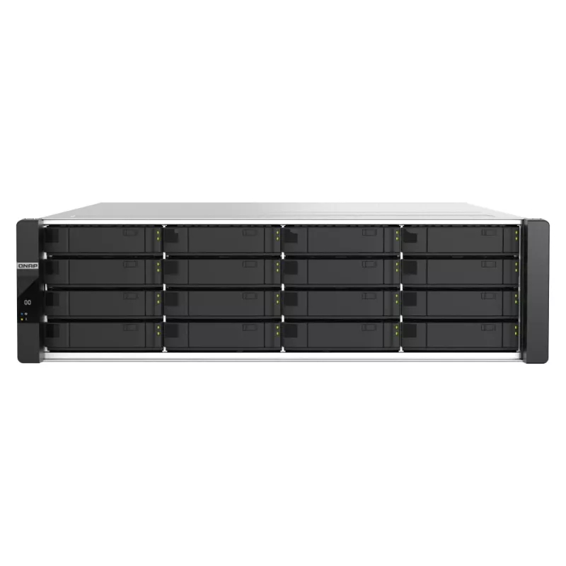 QNAP ES1686dc R2 NAS Rack (3U) Intel® Xeon® D D-2142IT 48 GB DDR4 0 TB QNAP QES Czarny, szary