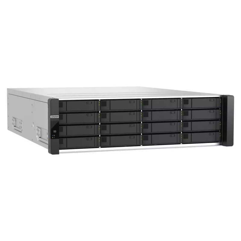 QNAP ES1686dc R2 NAS Rack (3U) Intel® Xeon® D D-2142IT 48 GB DDR4 0 TB QNAP QES Czarny, szary