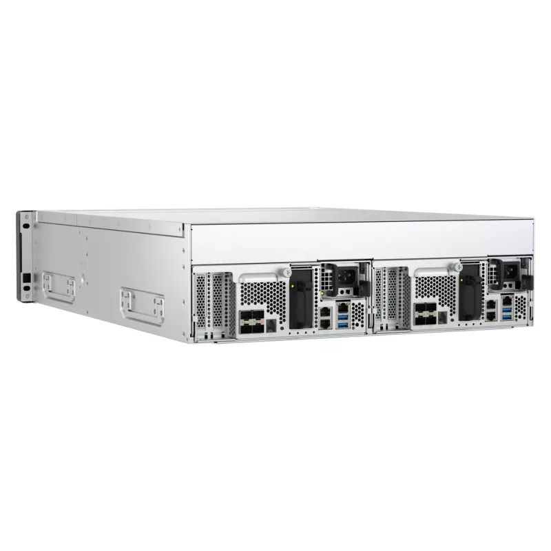QNAP ES1686dc R2 NAS Rack (3U) Intel® Xeon® D D-2142IT 48 GB DDR4 0 TB QNAP QES Czarny, szary