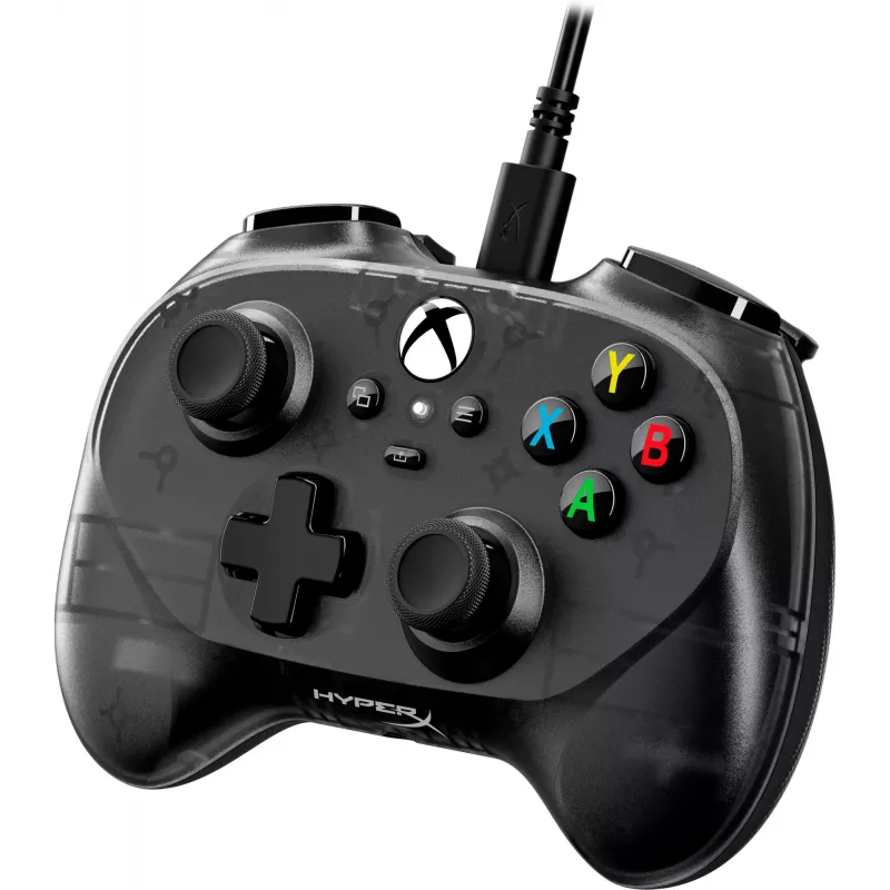 HyperX Clutch Tanto Mini WD Kontroler do gier, Joystick, Xbox, Xbox One, Przewodowy, USB, Czarny, 2.95 m
