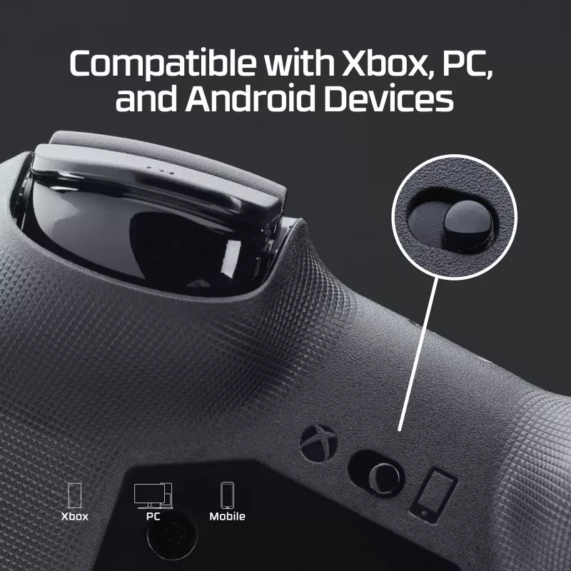 HyperX Clutch Tanto Mini WD Kontroler do gier, Joystick, Xbox, Xbox One, Przewodowy, USB, Czarny, 2.95 m