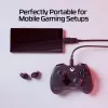 HyperX Clutch Tanto Mini WD Kontroler do gier, Joystick, Xbox, Xbox One, Przewodowy, USB, Czarny, 2.95 m