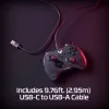 HyperX Clutch Tanto Mini WD Kontroler do gier, Joystick, Xbox, Xbox One, Przewodowy, USB, Czarny, 2.95 m