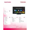 Telewizor Toshiba 55QV7G63DG QLED 55-calowy Smart TV z 55-calowym ekranem