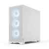Fractal Design Pop 2 Air biały TG RGB Midi Tower PC case — ATX/Micro‑ATX/Mini‑ITX, szkło hartowane, 3x120mm wentylatory przednie