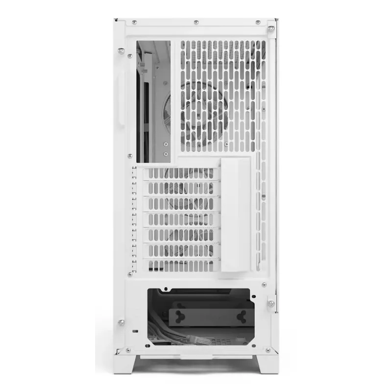 Fractal Design Pop 2 Air biały TG RGB Midi Tower PC case — ATX/Micro‑ATX/Mini‑ITX, szkło hartowane, 3x120mm wentylatory przednie