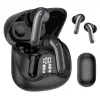 Bezprzewodowe słuchawki douszne Audiocore AC591 PRO — hybrydowy ANC, ENC, 6 mikrofonów, ładowanie USB‑C, do 9h odtwarzania, kompatybilne z Tuya, czarne