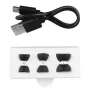 Bezprzewodowe słuchawki douszne Audiocore AC591 PRO — hybrydowy ANC, ENC, 6 mikrofonów, ładowanie USB‑C, do 9h odtwarzania, kompatybilne z Tuya, czarne