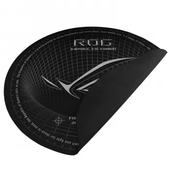 Mata podłogowa ASUS ROG Cosmic Mat II OS111, okrągła, średnica 117 cm, do fotela gamingowego lub biurowego
