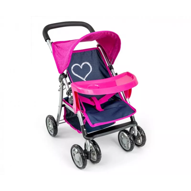 Wózek milly mally Kate Prestige Navy – wózek dla lalek, model 4752, granatowy