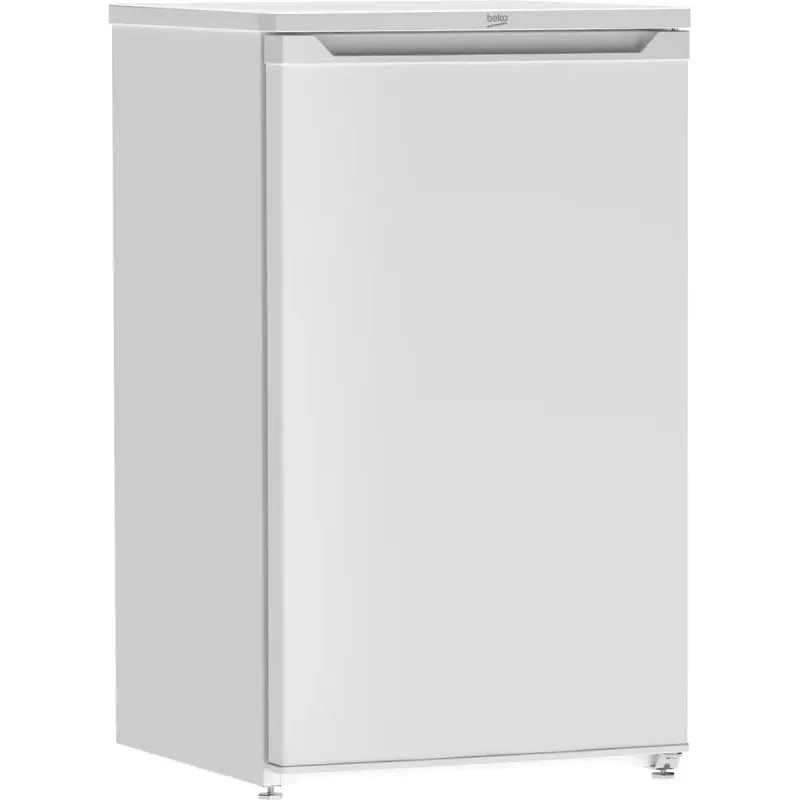 Lodówka BEKO TS190340N wolnostojąca combi, 85 L całkowitej pojemności (73 L chłodziarka / 12 L zamrażalnik), biała, klasa E, 818×475×500 mm