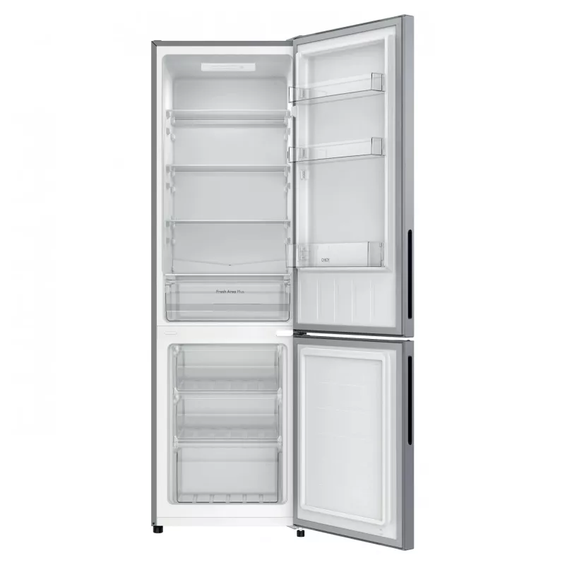 Candy City Combi CCG3L517ES Wolnostojąca 262 L Srebrna