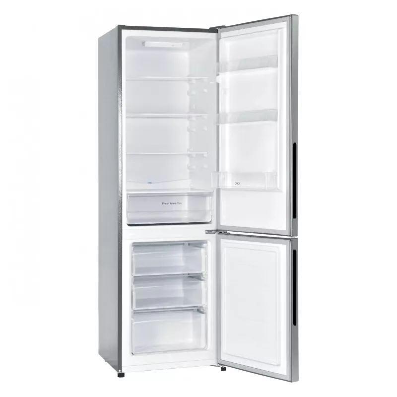 Candy City Combi CCG3L517ES Wolnostojąca 262 L Srebrna