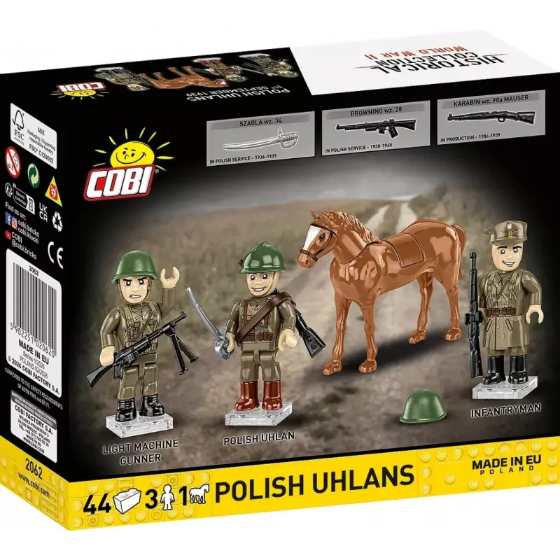 Cobi Blocks Polish Uhlans 44 blocks construction set COIB-2062