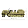 Zestaw konstrukcyjny Cobi Blocks Sd.Kfz.8 holujący 8.8 cm Flak 36, 975 elementów