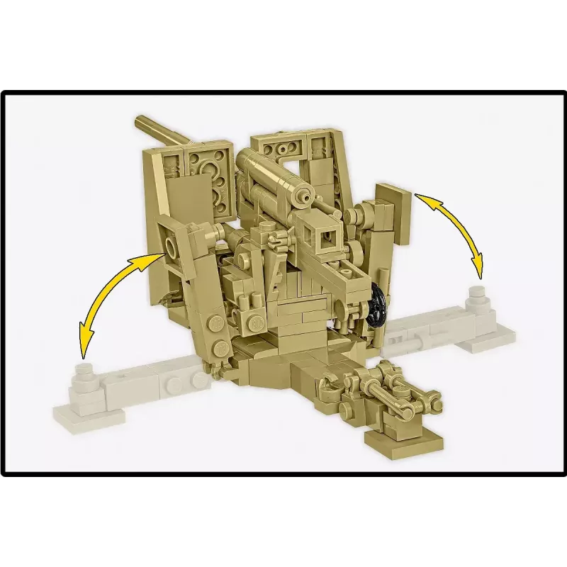 Zestaw konstrukcyjny Cobi Blocks Sd.Kfz.8 holujący 8.8 cm Flak 36, 975 elementów