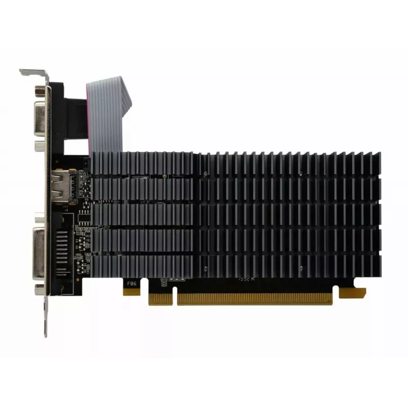 Karta graficzna AFOX Radeon HD 6450 2 GB DDR3 64-bitowa DVI HDMI VGA niskoprofilowa pasywna AF6450-2048D3L9-V2