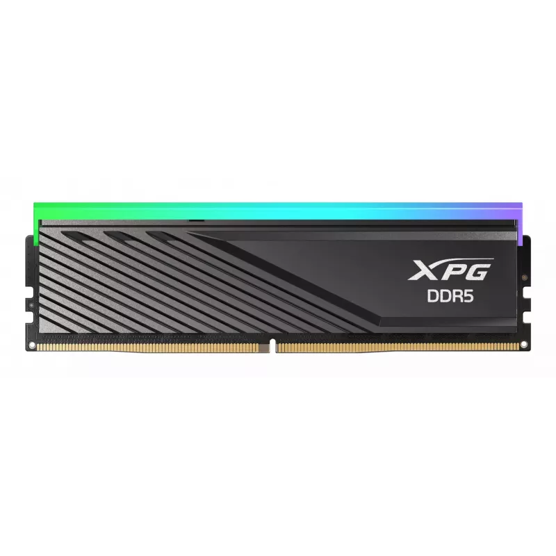 ADATA DIMM 16 GB DDR5-5600 (2x 8 GB) Dual-Kit (schwarz, AX5U5600C468G-DTLABRBK, XPG Lancer Blade RGB, INTEL XMP, AMD EXPO) - 16 GB - DDR5