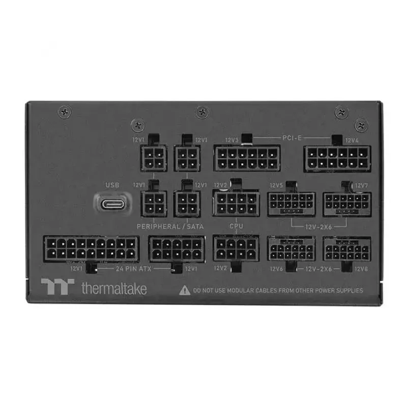 Zasilacz Thermaltake Toughpower i2000W 2000 W, 24-pin ATX, 80 PLUS Platinum, wentylator 140 mm, ATX, czarny