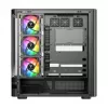 Obudowa komputerowa MODECOM VOLCANO AQ200 ARGB MIDI czarna