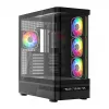Obudowa komputerowa MODECOM VOLCANO AQ200 ARGB MIDI czarna