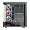 Obudowa komputerowa MODECOM VOLCANO AQ200 ARGB MIDI czarna