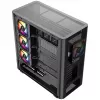 Obudowa komputerowa MODECOM VOLCANO AQ400 ARGB MIDI Czarna — MODECOM MC-A-AQ400-4FA-B