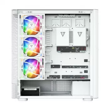 MODECOM VOLCANO AQ400 ARGB MIDI obudowa komputerowa typu tower, biała