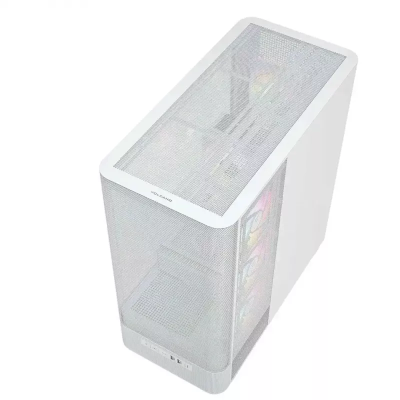 MODECOM VOLCANO AQ400 ARGB MIDI obudowa komputerowa typu tower, biała