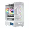 MODECOM VOLCANO AQ400 ARGB MIDI obudowa komputerowa typu tower, biała