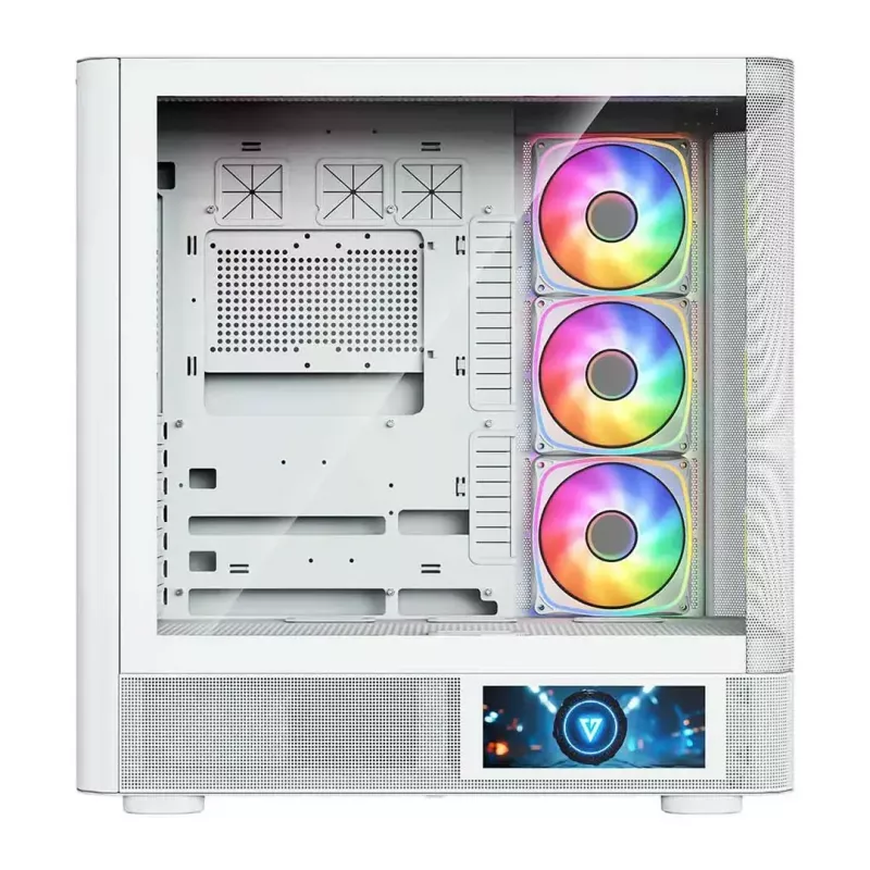 MODECOM VOLCANO AQ400 ARGB MIDI obudowa komputerowa typu tower, biała