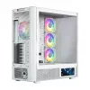 MODECOM VOLCANO AQ400 ARGB MIDI obudowa komputerowa typu tower, biała