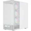 MODECOM VOLCANO AQ400 ARGB MIDI obudowa komputerowa typu tower, biała